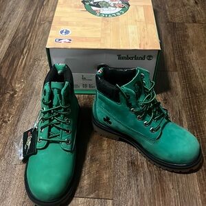 Kids Celtics timberlands